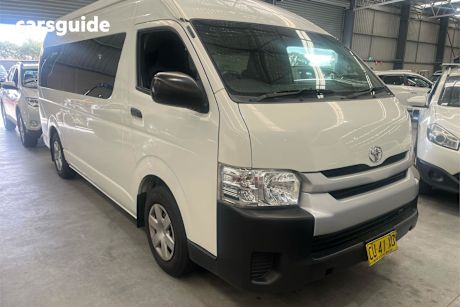 White 2014 Toyota HiAce OtherCar COMMUTER R