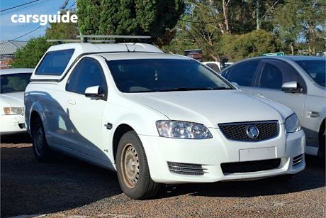 White 2012 Holden UTE Ute Tray OMEGA R