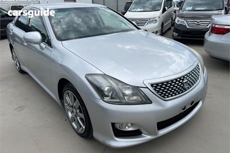 Silver 2008 Toyota Crown Sedan ROYAL SALOON