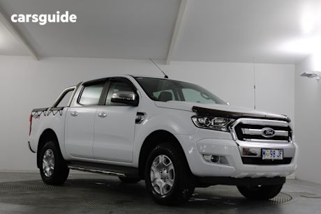 White 2017 Ford Ranger Dual Cab Utility Xlt 3.2 (4X4)