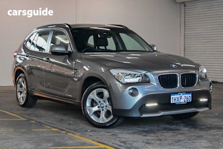 Grey 2012 BMW X1 SUV SDRIVE 20D E84 MY11