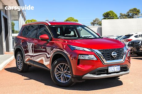 Red 2024 Nissan X-Trail SUV ST F