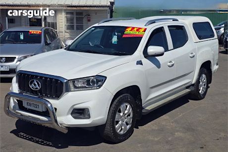 White 2017 LDV T60 Double Cab Utility Pro (4X4)
