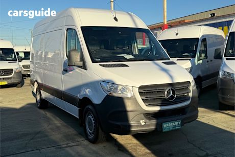 White 2019 Mercedes-Benz Sprinter Commercial 314CDI