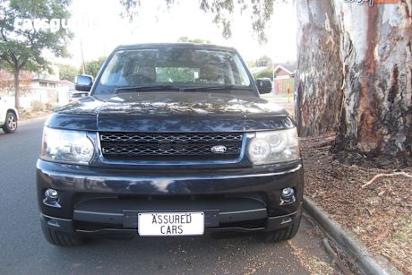 Blue 2010 Land Rover Range Rover Sport SUV