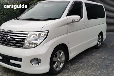 White 2006 Nissan Elgrand OtherCar HIGHWAY STAR R