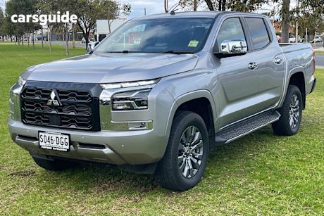 Silver 2024 Mitsubishi Triton Ute Tray GLS 4X4