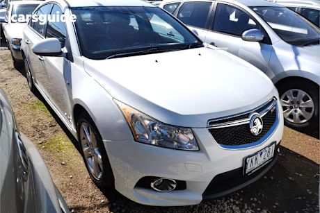 White 2011 Holden Cruze Sedan SRI-V F