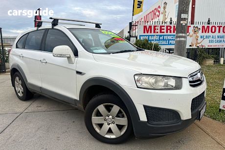 White 2014 Holden Captiva Wagon 7 Ls (Fwd)