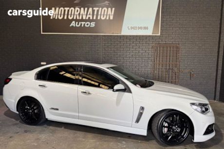 White 2014 Holden Commodore Sedan Ss-V Redline