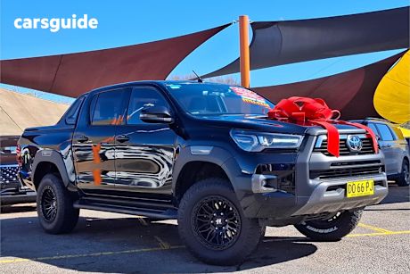 Black 2020 Toyota Hilux Ute Tray ROGUE