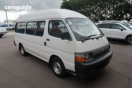 White 1995 Toyota HiAce OtherCar COMMUTER R