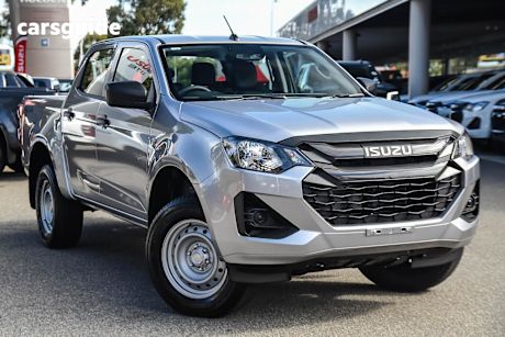 Silver 2025 Isuzu D-MAX Ute Tray SX HIGH RIDE R