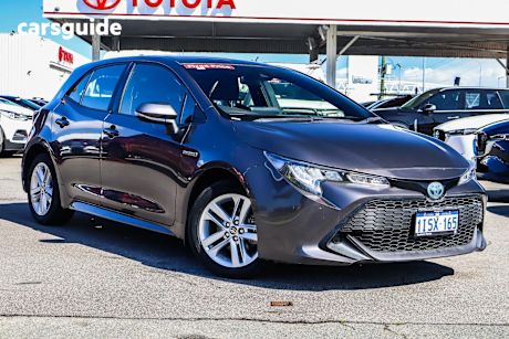 Grey 2021 Toyota Corolla Hatch ASCENT SPORT HYBRID F