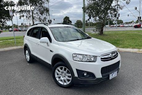 White 2015 Holden Captiva SUV 7 ACTIVE F