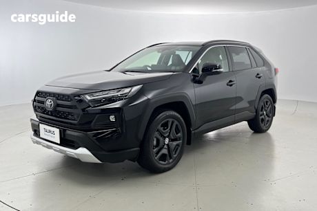 Black 2024 Toyota RAV4 SUV EDGE 4X4