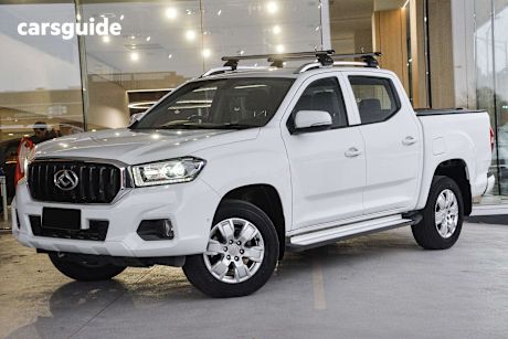 White 2021 LDV T60 Ute Tray PRO 4X4