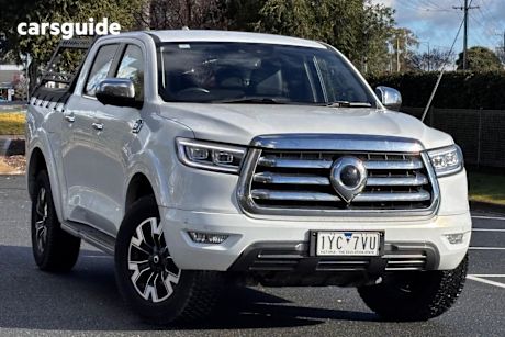 White 2021 GWM UTE Ute Tray CANNON-L 4X4