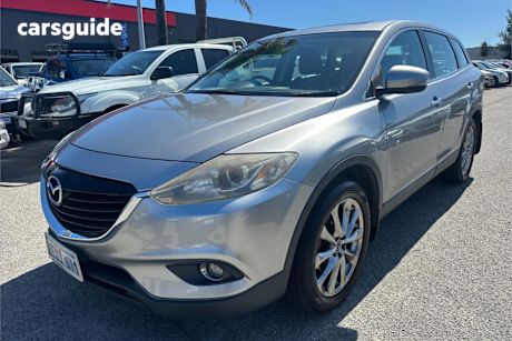 Silver 2015 Mazda CX-9 Wagon Luxury (Fwd)