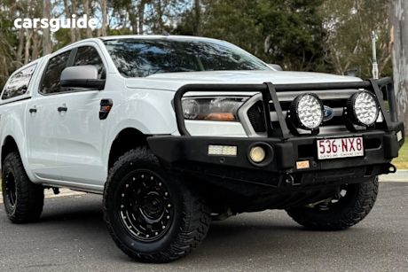 White 2017 Ford Ranger Dual Cab Utility Xls 3.2 (4X4)