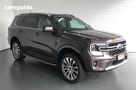 Brown 2024 Ford Everest SUV PLATINUM 4X4