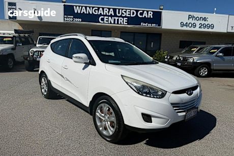 White 2014 Hyundai IX35 Wagon Active (Fwd)