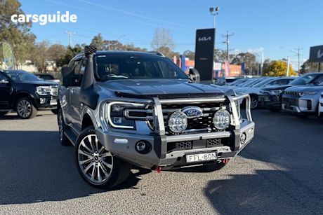 Silver 2024 Ford Everest Wagon Platinum (4Wd)