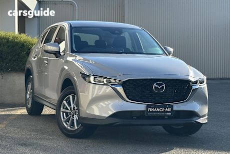 Silver 2025 Mazda CX-5 SUV G25 MAXX SPORT F