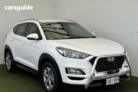 White 2018 Hyundai Tucson Wagon Go Crdi (Awd)