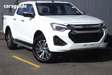 White 2025 Isuzu D-MAX Ute Tray LS-U