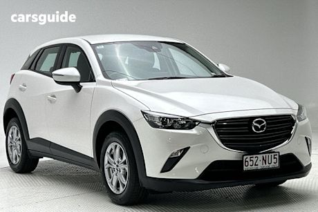 White 2023 Mazda CX-3 SUV MAXX SPORT F