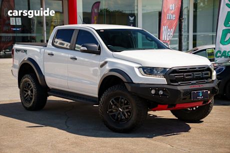 White 2020 Ford Ranger Double Cab Pick Up Raptor 2.0 (4X4)