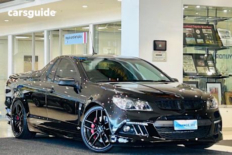 Black 2015 Holden Maloo Ute Tray R8 R