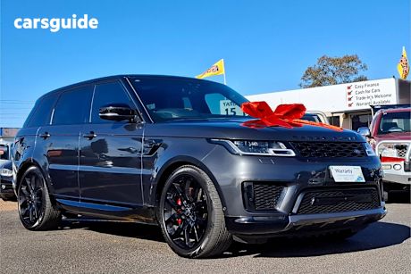 Grey 2020 Land Rover Range Rover Sport SUV DI6 258KW HSE 4X4