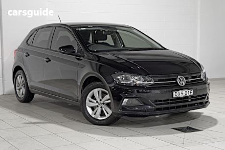 Black 2018 Volkswagen Polo Hatch 85TSI COMFORTLINE F