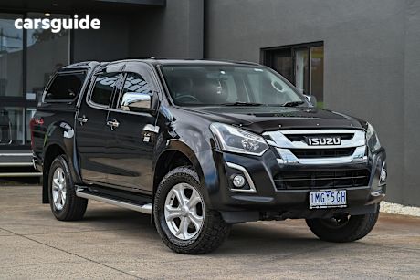 Black 2018 Isuzu D-MAX Ute Tray LS-U 4X4