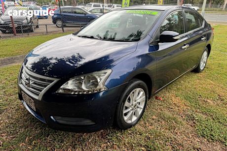 Blue 2013 Nissan Pulsar Sedan St