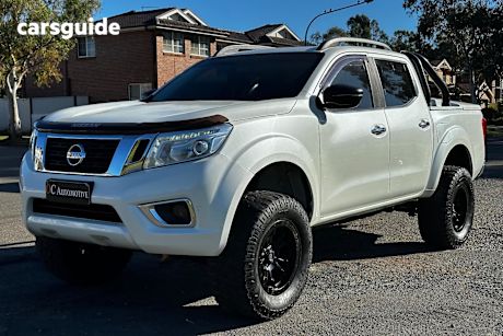 White 2016 Nissan Navara Dual Cab Utility St-X (4X4)