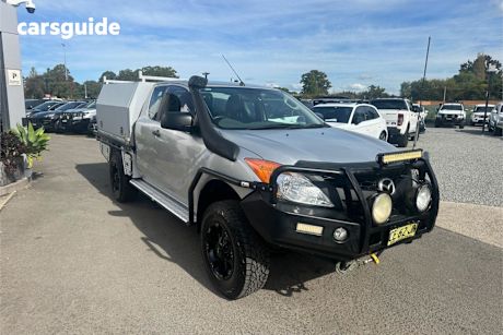 Silver 2013 Mazda BT-50 Ute Tray XT 4X4