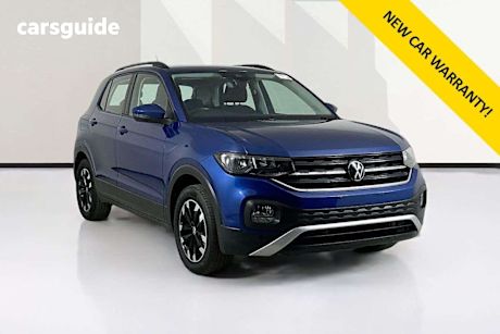 Blue 2023 Volkswagen T-Cross Wagon 85Tfsi Life