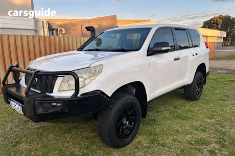 White 2011 Toyota Landcruiser SUV PRADO GX (4X4) KDJ150R