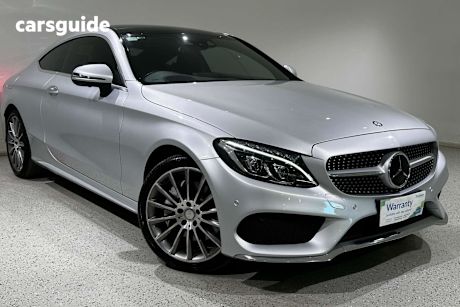 Silver 2016 Mercedes-Benz C-CLASS Coupe C300 R