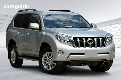 Silver 2014 Toyota Landcruiser Prado Wagon Vx (4X4)