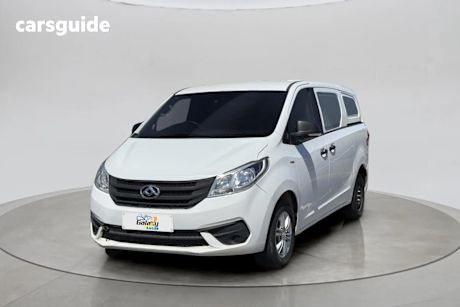 White 2022 LDV G10 Van Barn Door