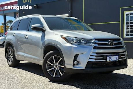 Silver 2018 Toyota Kluger SUV GXL