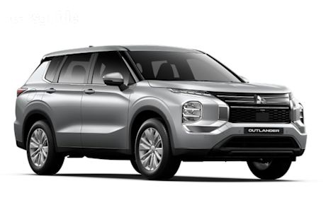 Silver 2025 Mitsubishi Outlander SUV ES F