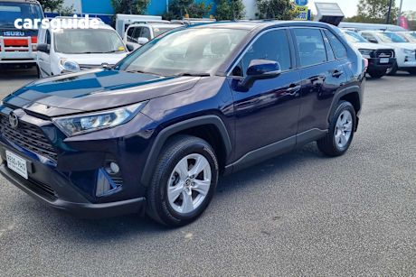 Blue 2020 Toyota RAV4 SUV GX F