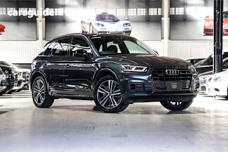 Grey 2018 Audi Q5 SUV TFSI SPORT 4X4