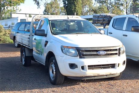 White 2013 Ford Ranger Ute Tray XL R