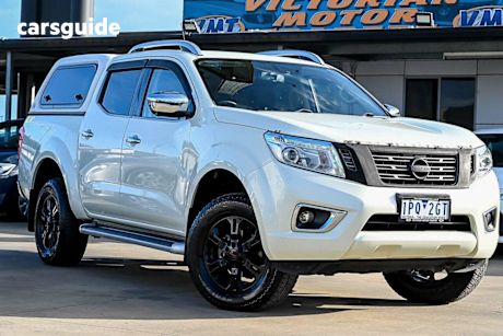 White 2019 Nissan Navara Dual Cab Pick-up St-X (4X4) (Leather Trim)